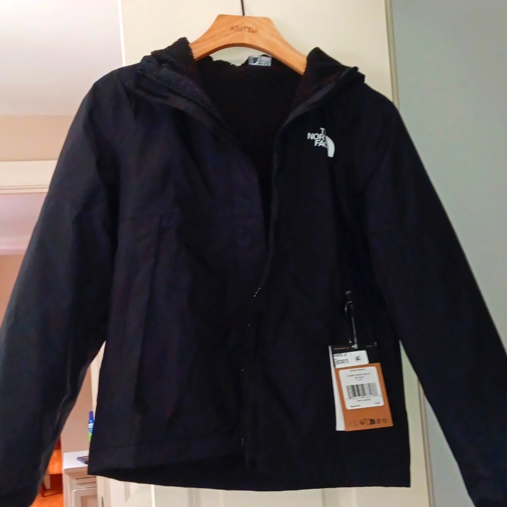 North Face Warm Antora Rain Jacket Sz 12 (kids)